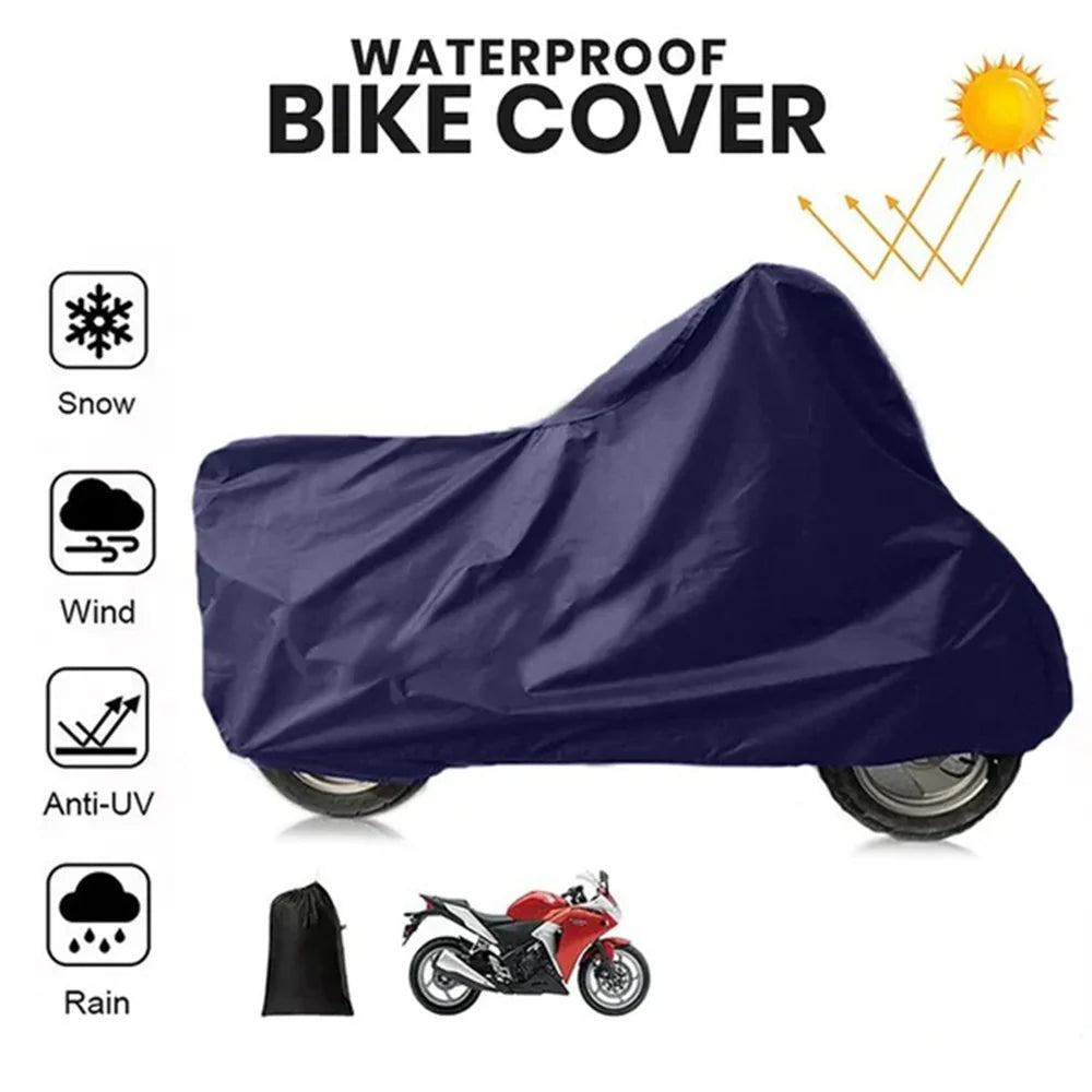 Homie Poly-Cotton Waterproof, Dustproof & Anti-Scratch Bike Cover