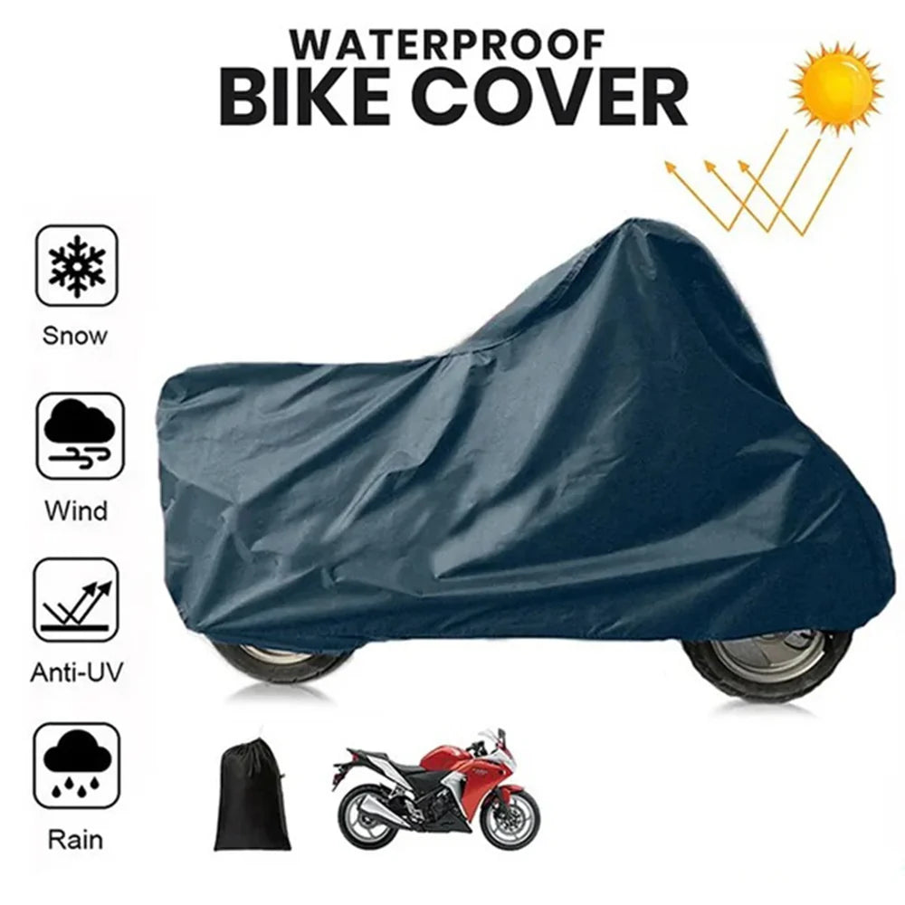 Homie Poly-Cotton Waterproof, Dustproof & Anti-Scratch Bike Cover
