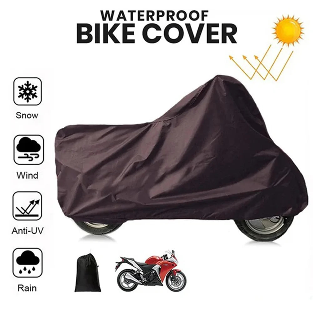 Homie Poly-Cotton Waterproof, Dustproof & Anti-Scratch Bike Cover