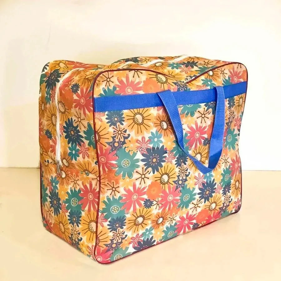 HOMIE 120 GSM Non-Woven Storage Bag – Floral Print
