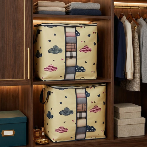 HOMIE 120 GSM Non-Woven Storage Bag – Cute Clouds