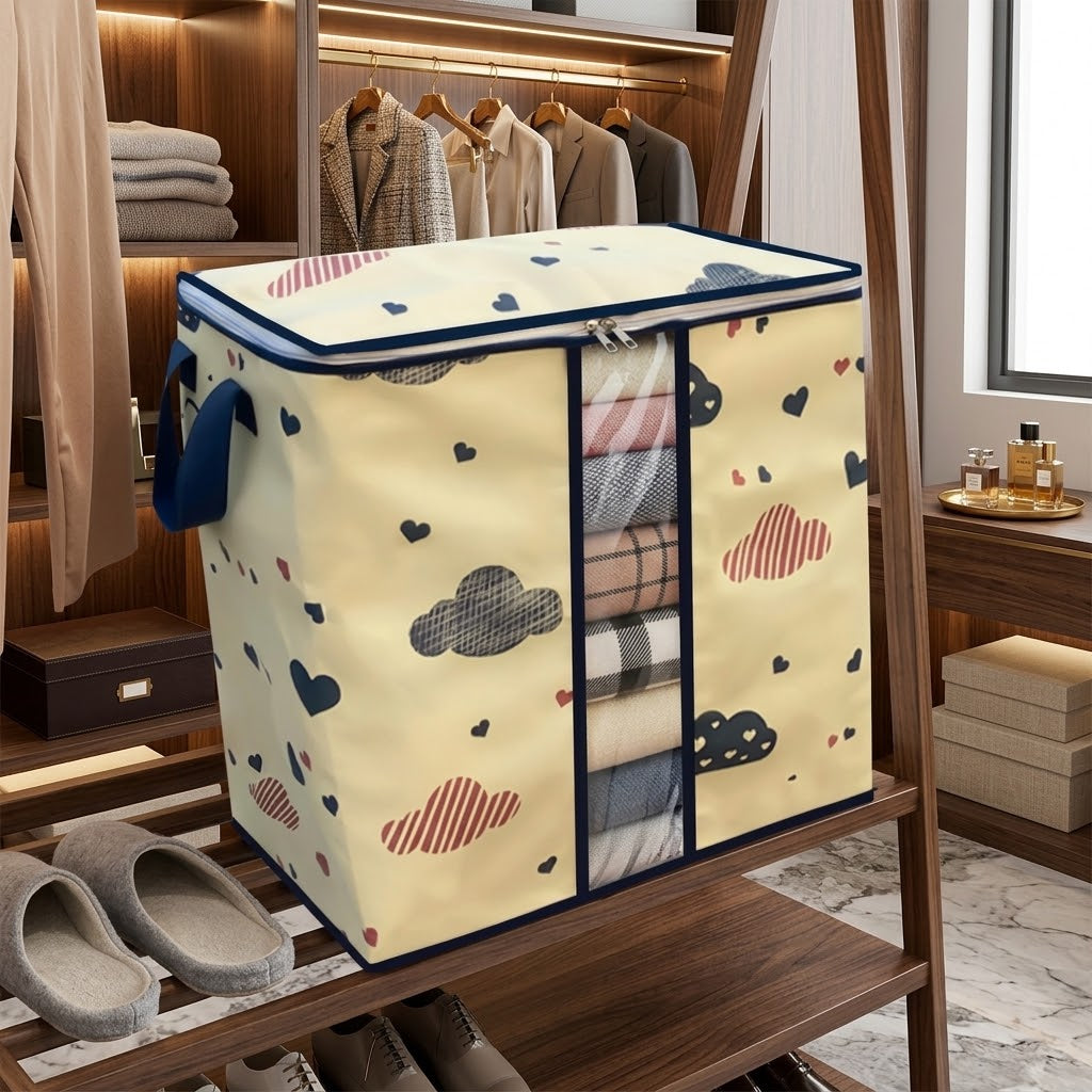 HOMIE 120 GSM Non-Woven Storage Bag – Cute Clouds