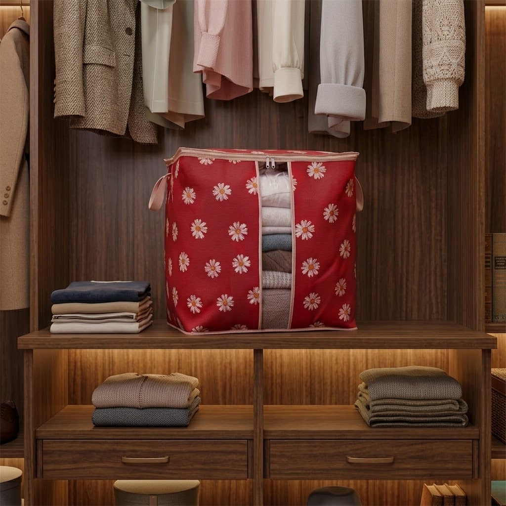 HOMIE 120 & 110 GSM Non-Woven Storage Bag – Floral Print