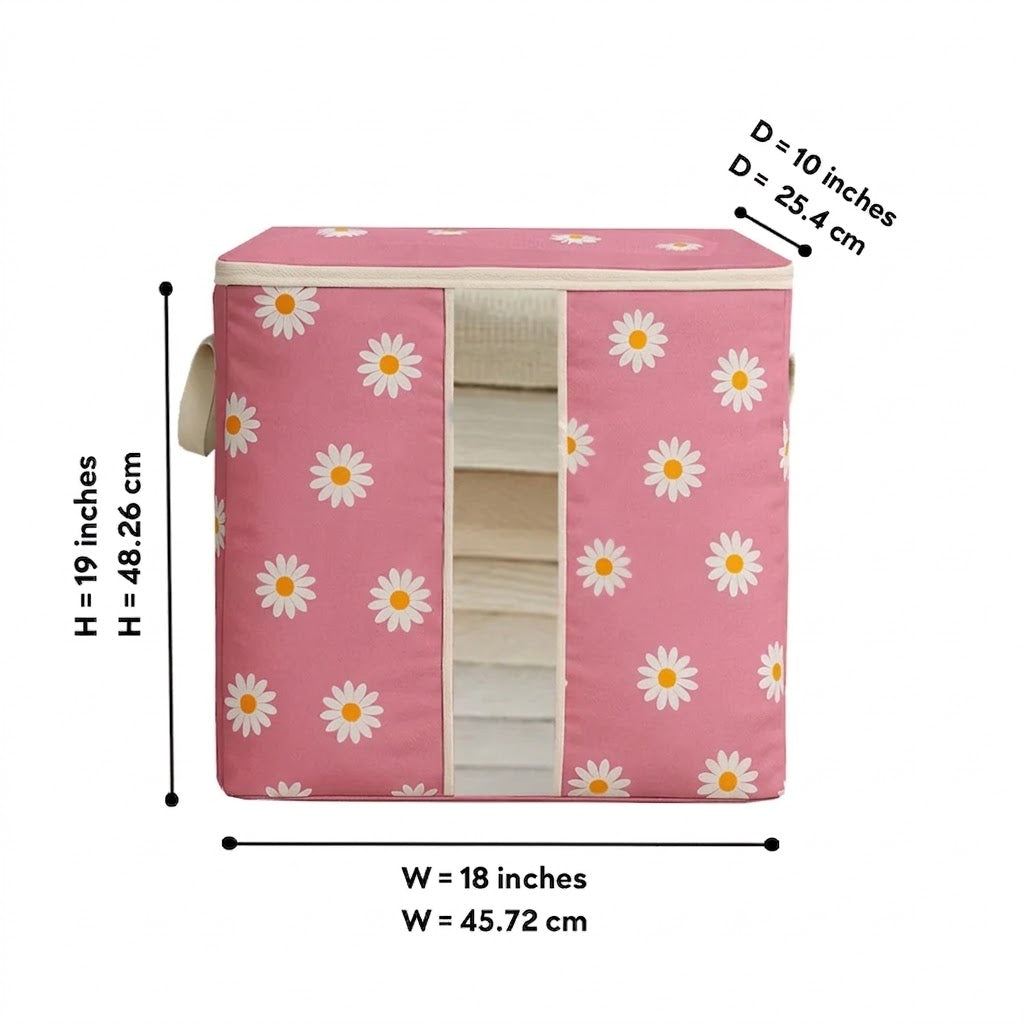 HOMIE 120 & 110 GSM Non-Woven Storage Bag – Floral Print