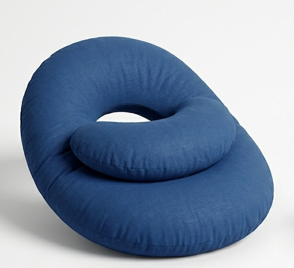 Homie Full Body Pregnancy Pillow – Soft Cotton Maternity Support Pillow