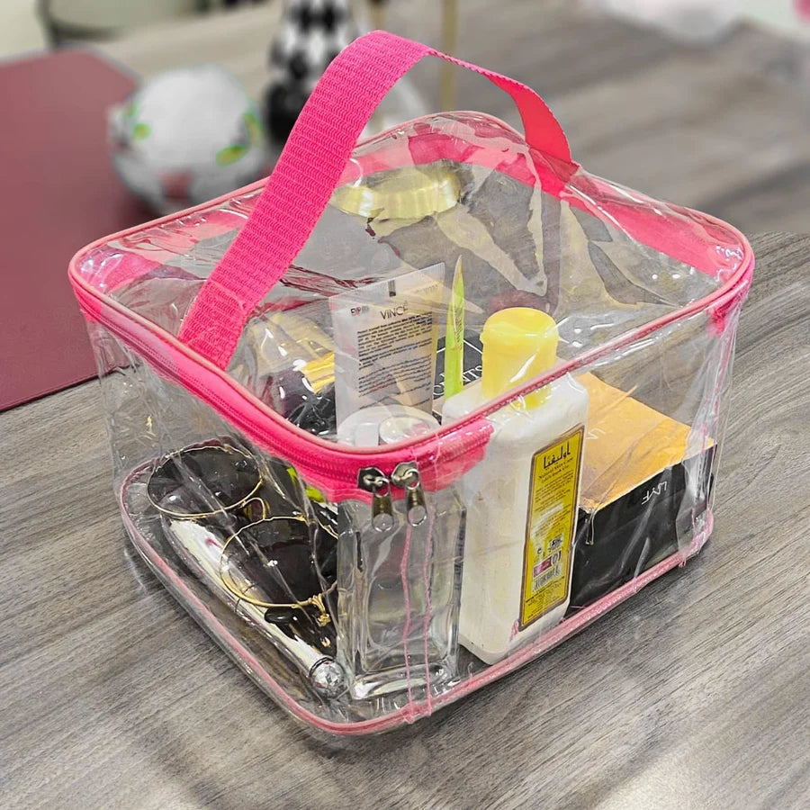 HOMIE Waterproof Transparent PVC Makeup Bag