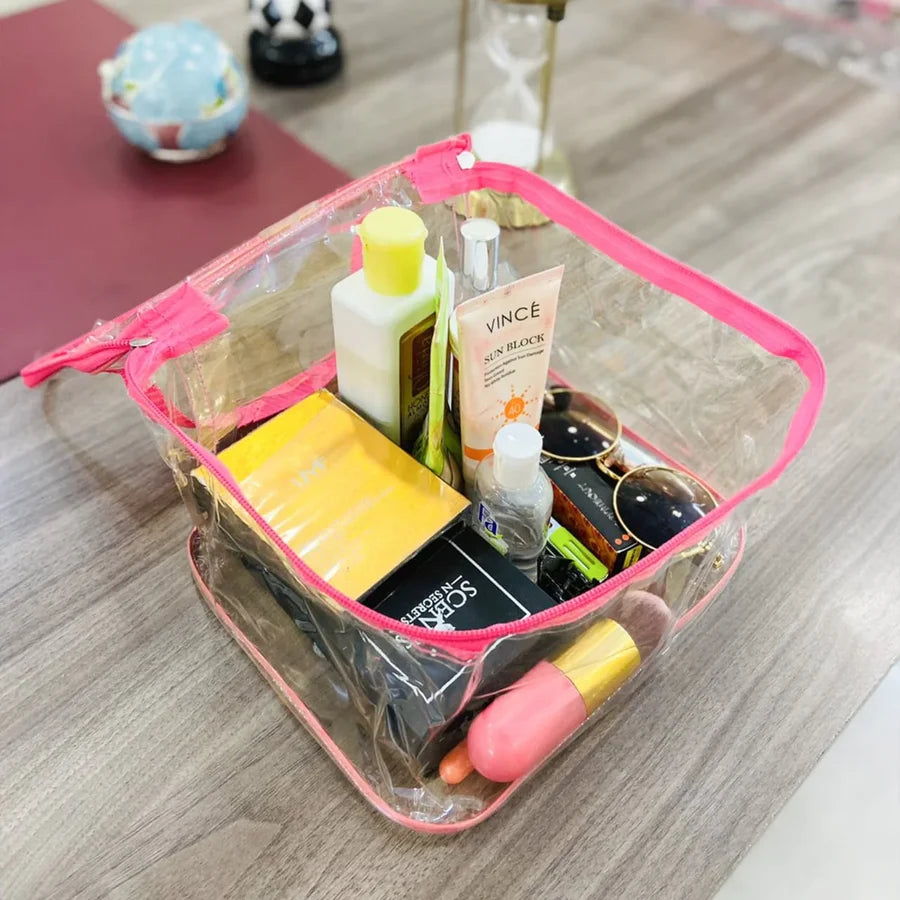 HOMIE Waterproof Transparent PVC Makeup Bag