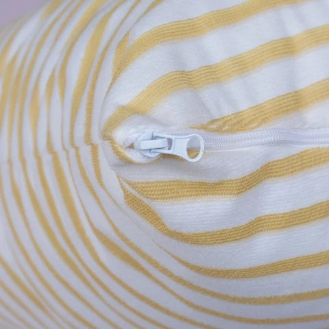 Homie Waterproof Terry Towel Stripe Pillow Covers – Set of 2