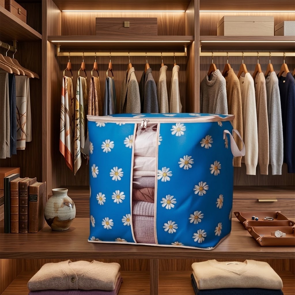 HOMIE 120 & 110 GSM Non-Woven Storage Bag – Floral Print