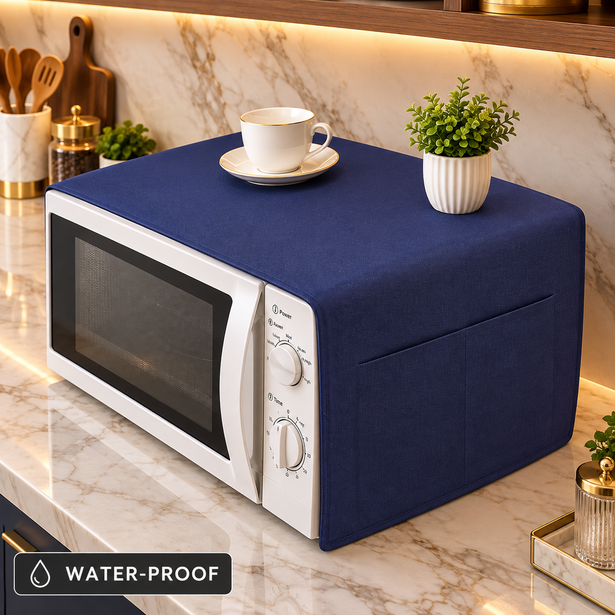 HOMIE Waterproof Quilted Microwave Oven Cover
