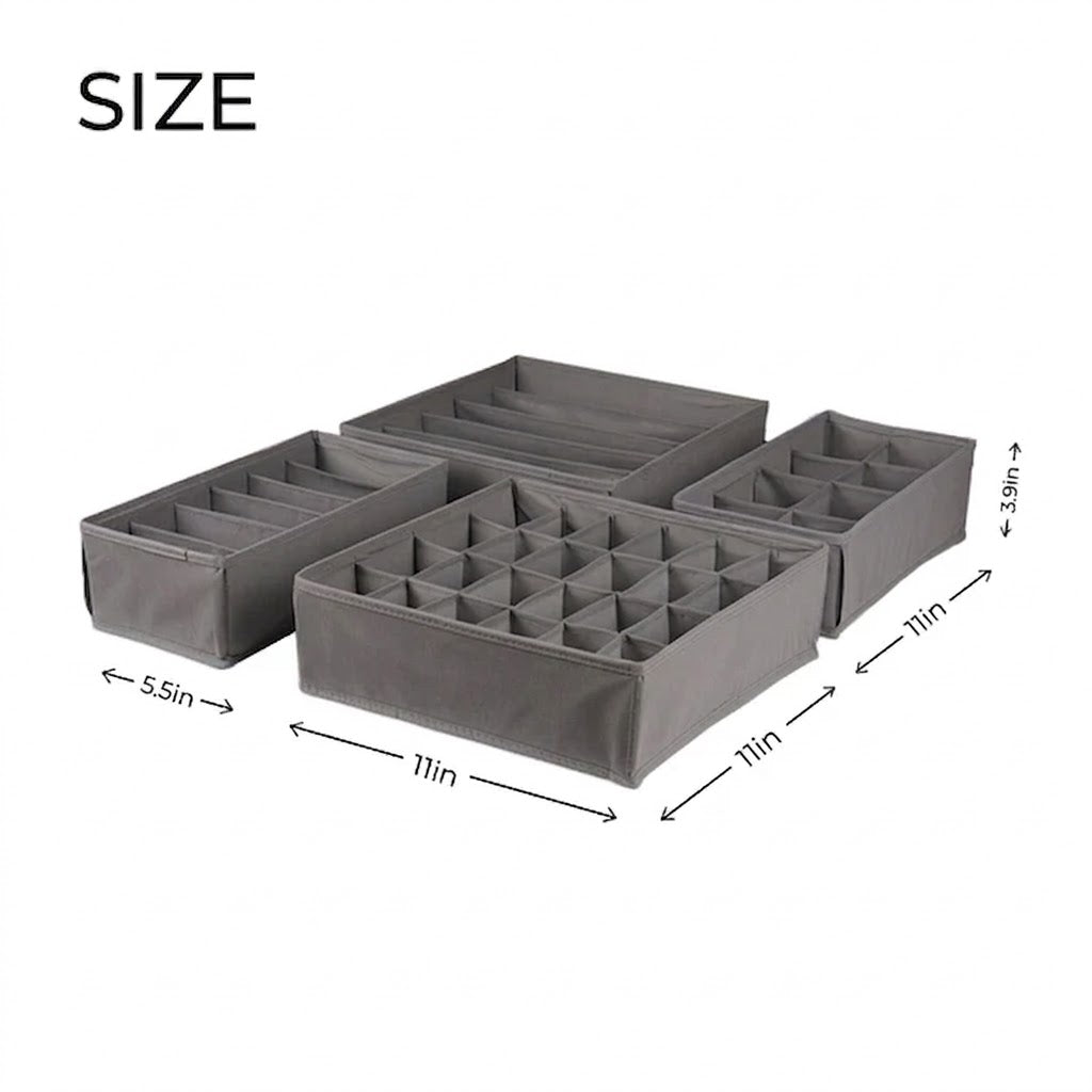 Homie Drawer Organizers - Pack of 4